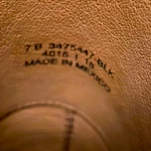 Like New Black Melissa Frye Boots size 7 - Picture 6 of 8